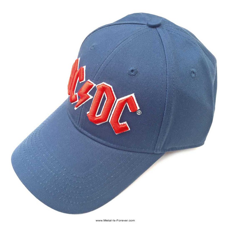 AC/DC -ǥ- RED LOGO ֥åɡ ١ܡ륭åסʥǥ˥ࡦ֥롼