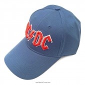 AC/DC -ǥ- RED LOGO ֥åɡ ١ܡ륭åסʥǥ˥ࡦ֥롼