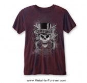 GUNS N' ROSES -���󥺡�����ɡ���������- FADED SKULL �֥ե����ǥåɡ�������� �С��󥢥���T����ġ����ĥġ��ȡ����