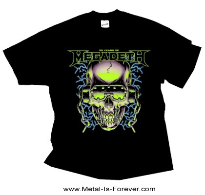 MEGADETH -メガデス- 35 YEARS VIC RATTLEHEAD 「35イヤーズ・ヴィック
