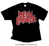 METAL CHURCH -�᥿�롦���㡼��- LOGO �֥����� T�����