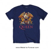 QUEEN -��������- CLASSIC CREST �֥��饷�å������쥹�ȡ� T����ġʥͥ��ӡ����֥롼��