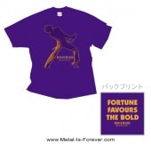 QUEEN -クイーン- FORTUNE 「フォーチュン」 Tシャツ（紫）|半袖Tシャツ