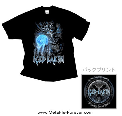 ICED EARTH -アイスド・アース- 30TH ANNIVERSARY 「30周年」 Tシャツ