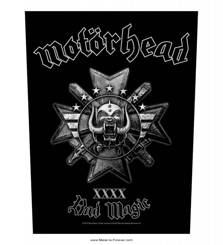 MOTORHEAD モーターヘッド BAD MAGIC 「バッド・マジック」 バックパッチ メタルTシャツ専門店METAL IS