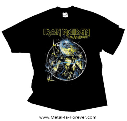 IRON MAIDEN -アイアン・メイデン- LIFE AFTER DEATH 「死霊復活」 Ｔシャツ-メタルTシャツ専門店　METAL IS  FOREVER