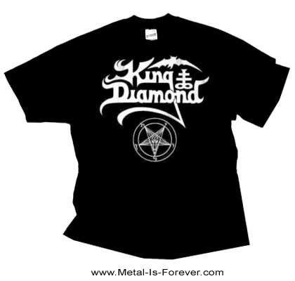 KING DIAMOND -���󥰡�����������- LOGO �֥����� T�����