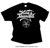 KING DIAMOND -���󥰡�����������- LOGO �֥����� T�����