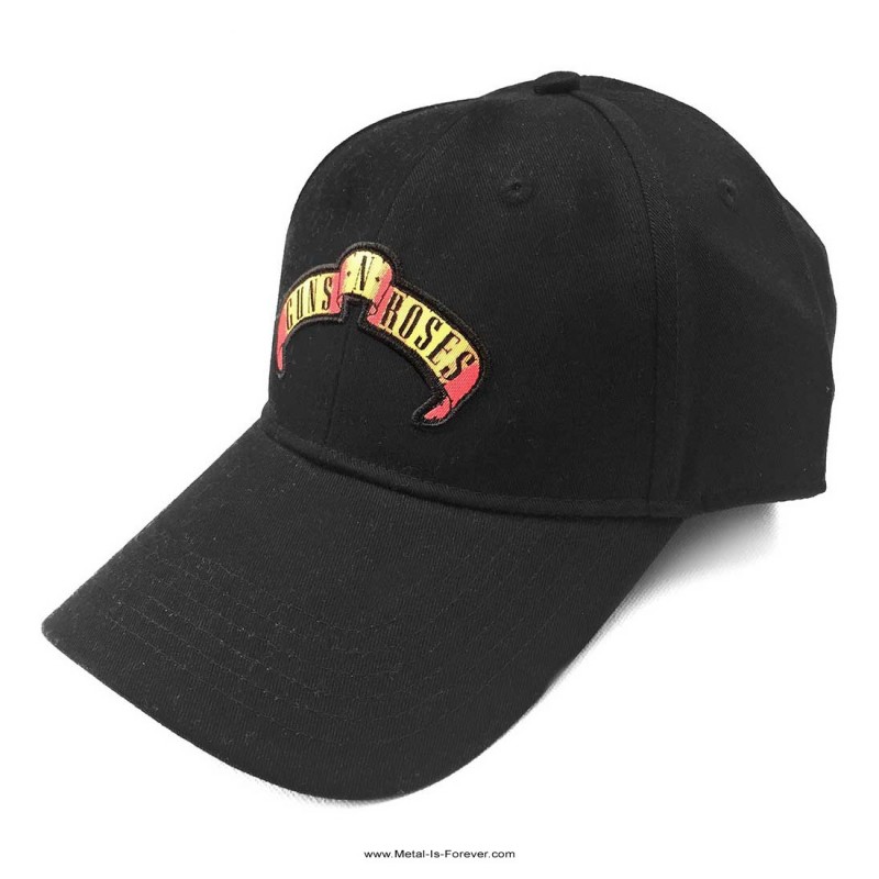 GUNS N' ROSES -���󥺡�����ɡ���������- SCROLL LOGO �֥��������롦������ �١����ܡ��륭��å�