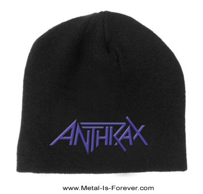 ANTHRAX -アンスラックス- LOGO 「ロゴ」 ニットキャップ｜メタルT