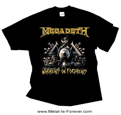 MEGADETH -メガデス- WARHEADS ON FOREHEADS 「ウォーヘッズ・オン