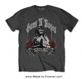 GUNS N' ROSES -���󥺡�����ɡ���������- DEATH MEN �֥ǥ����ޥ�� T����ġʥ��㥳���롦���졼��