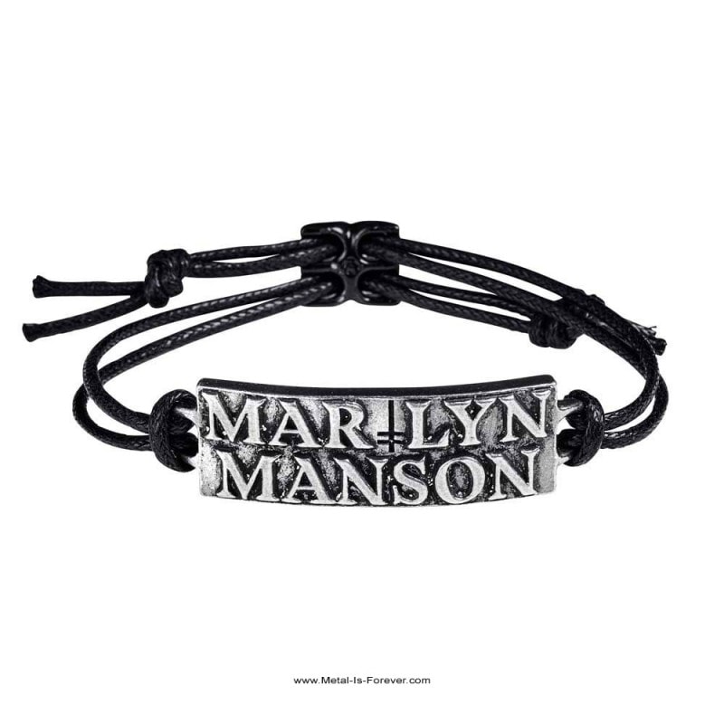Marilyn Manson マリリン マンソン Logo ロゴ リスト ストラップ メタルｔシャツショップmetal Is Forever