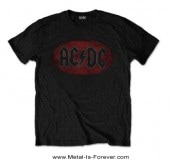 AC/DC -ǥ- OVAL LOGO VINTAGE ֥Х롦ơ ԥ