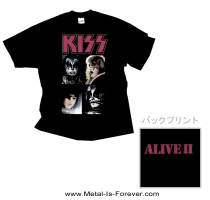 KISS -キッス- KISS ALIVE II 「アライヴ2」 Tシャツ｜メタルT