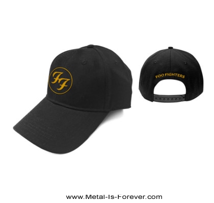 マーチン☆ FFロゴ ベースボールキャップ ブラック系 FOO FIGHTERS (フー・ファイターズ) FF LOGO 「FF・ロゴ