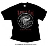 LACUNA COIL (�饯���ʡ�������) BLACK ANIMA �֥֥�å������˥ޡ� T�����
