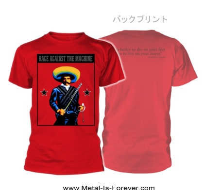 Rage レイジ バンドTシャツ Zapataサパタ 【公式通販】