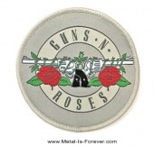 GUNS N' ROSES (���󥺡�����ɡ���������) SILVER CIRCLE LOGO �֥���С����������롦������ ��åڥ�