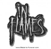 IN FLAMES (󡦥ե쥤ॹ) LOGO ֥ ԥ󡦥Хå