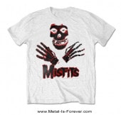 MISFITS (�ߥ��ե��å�) HANDS SKULL �֥ϥ󥺡�������� ���å� �ԥ���ġ����