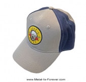 GUNS N' ROSES (���󥺡�����ɡ���������) CIRCLE LOGO �֥������롦������ �ġ��ȡ��� �١����ܡ��륭��åסʥ��졼/�ͥ��ӡ����֥롼��