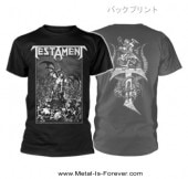 TESTAMENT (�ƥ�������) PITCHFORK HORNS �֥ԥå��ե��������ۡ��󥺡� T�����