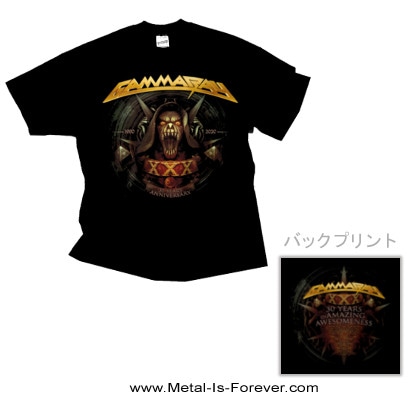 GAMMA RAY (ガンマ・レイ) 30 YEARS GOLDEN LOGO 「30周年記念