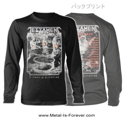 TESTAMENT (テスタメント) TITANS OF CREATION 「タイタンズ・オブ