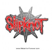 SLIPKNOT (����åץΥå�) 9 POINTED STAR ��9�ݥ���ȡ��������� �ԥ�Хå�