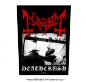 MAYHEM (�ᥤ�إ�) DEATHCRUSH �֥ǥ�����å���� �Хå��ѥå�