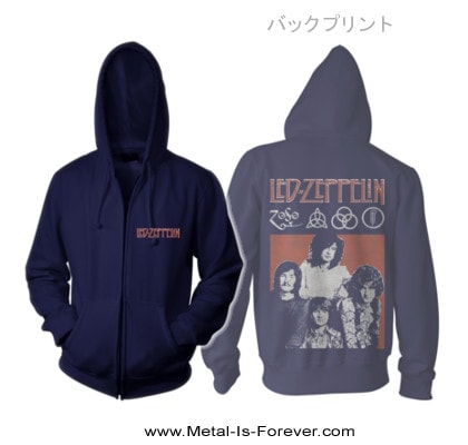 LED ZEPPELIN (レッド・ツェッペリン) PHOTO 「フォト」 ジップ