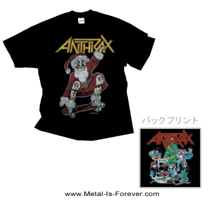 超美品 ANTHRAX ヴィンテージ デッドストック⁇ Tシャツ 80's anthrax antisocial アンスラックス ヴィンテージ T - メルカリ