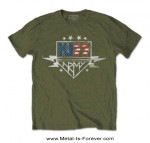 KISS (���å�) Army Lightning �֥����ߡ����饤�ȥ˥󥰡� T����ġʥ�������