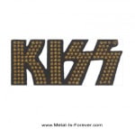 KISS (���å�) Gold Studded Logo �֥�����ɡ������å��������� �������󡦥�åڥ�