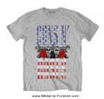 GUNS N' ROSES (���󥺡�����ɡ���������) US Flag in Logo ��US���ե�å������󡦥����� �ԥ���ġʥ��졼��