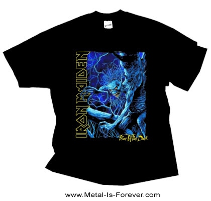 Iron Maiden　アイアンメイデン　魔力の刻印　リキッドブルー製　Tee Iron Maiden アイアンメイデン 魔力の刻印 リキッドブルー製 Tee