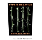 TYPE O NEGATIVE (סͥƥ) OCTOBER RUST ֥ȡС饹ȡ Хåѥå