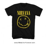 NIRVANA (�˥��������) Yellow Smiley Face �֥������������ޥ��꡼���ե������� T�����
