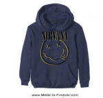 NIRVANA (�˥��������) Inverse Smiley Face �֥���С��������ޥ��꡼���ե������� �ѡ������ʥͥ��ӡ����֥롼��
