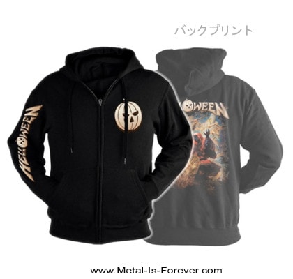 HELLOWEEN (ハロウィン) Helloween 「ハロウィン」 ジップ・パーカー