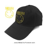 NIRVANA (�˥��������) Logo & Smiley �֥���������ɡ����ޥ��꡼�� �١����ܡ��륭��å�