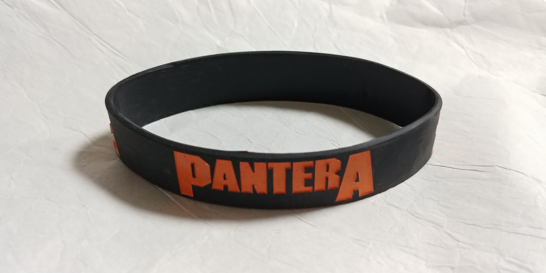 【在庫有り】PANTERA (パンテラ) LOGO 「ロゴ」 ラバー・ブレスレット｜メタルTシャツ専門店 METAL IS FOREVER