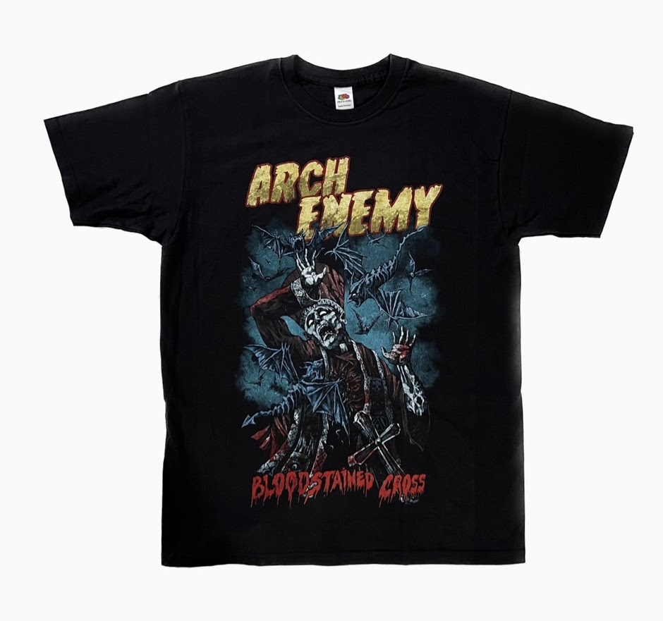 在庫有り】ARCH ENEMY （アーチ・エネミー） BLOODSTAINED CROSS