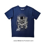 GUNS N' ROSES (���󥺡�����ɡ���������) Faded Skull �֥ե����ǥåɡ�������� T����ġ��ġ�