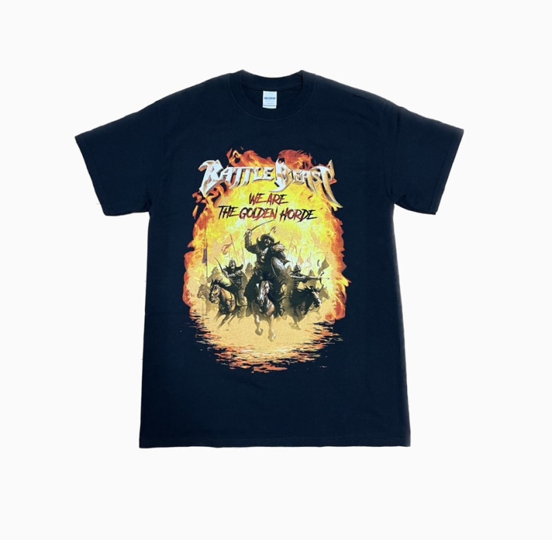 �ں߸�ͭ���BATTLE BEAST (�Хȥ롦�ӡ�����) THE GOLDEN HORDE �֥���������ǥ󡦥ۡ��ɡ� T����� M������