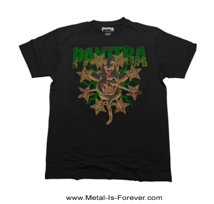 PANTERA (パンテラ) Skull & Snake 「スカル・アンド・スネーク」 T 