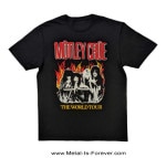 MOTLEY CRUE (��ȥ꡼�����롼) Vintage World Tour Flames �֥�����ơ��������ɡ��ĥ������ե쥤�ॹ�� �ԥ����