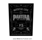 PANTERA (ѥƥ) Official Live: 101 Proof ֥饤á Хåѥå