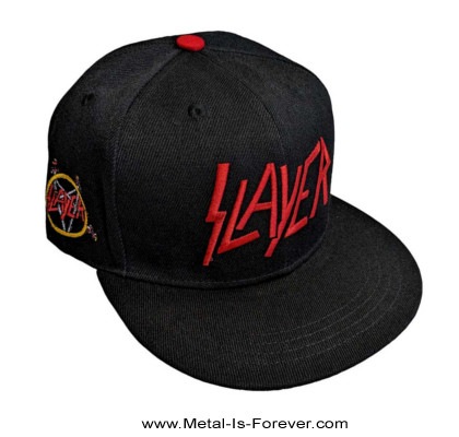 SLAYER スレイヤー SNAPBACK キャップ 未使用新品 SLAYER (スレイヤー) Logo 「ロゴ」 スナップバック・キャップ｜メタル